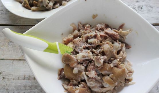 холодец в бутылке