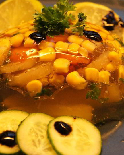 Рецепт вегетарианского холодца