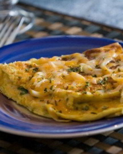 Рецепт фриттаты с фетой, цукини и мятой