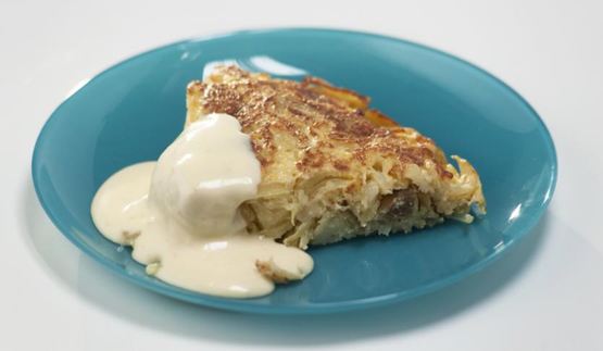 фриттата с картофелем