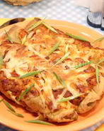 Омлет из яиц с начинкой