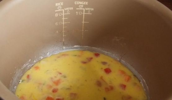 омлет на кефире