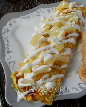 Омлет по-гавайски