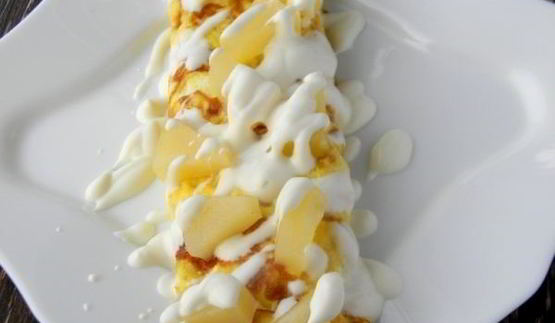 омлет по-гавайски