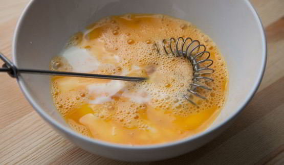 омлет с овощами на пару