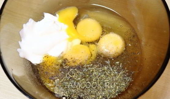 омлет с овощами в духовке