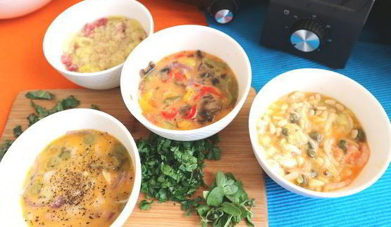 омлет с овощами времена года