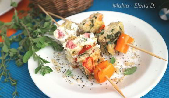 омлет с овощами времена года