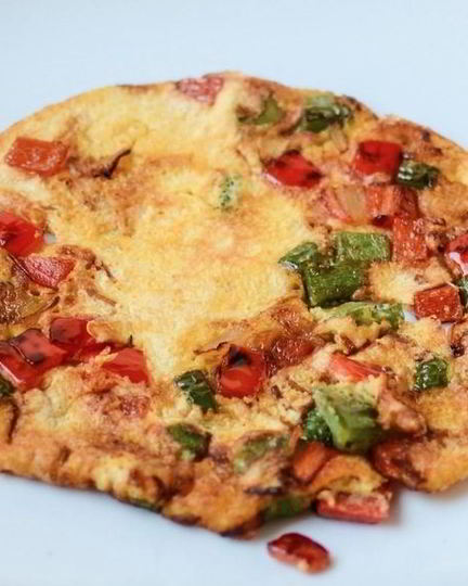 Рецепт омлета с перцем