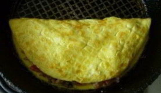 омлет с рисом по-корейски