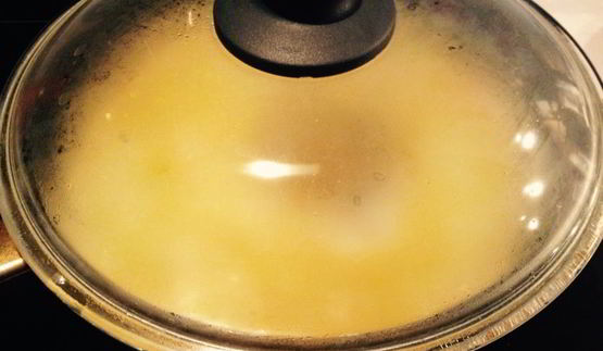 омлет с сыром и рукколой