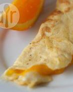 Омлет с сыром по-французски