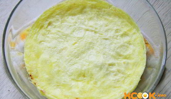 омлет в микроволновке