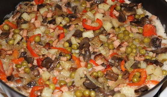 омлет воскресный