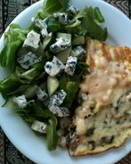 Субботний завтрак — омлет с начинкой