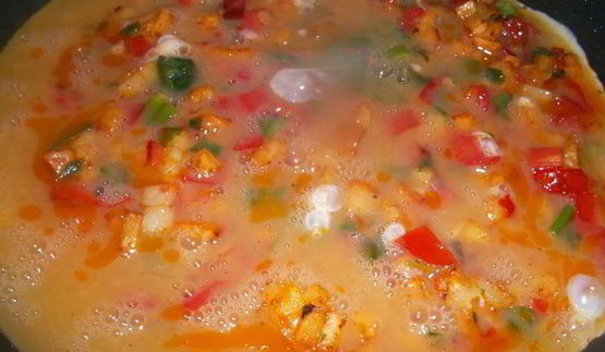 сытный омлет