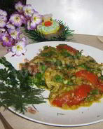 Вегетарианский омлет без яиц