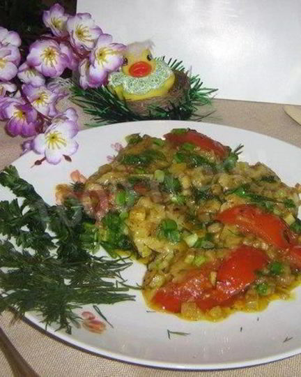 Рецепт вегетарианский омлет без яиц