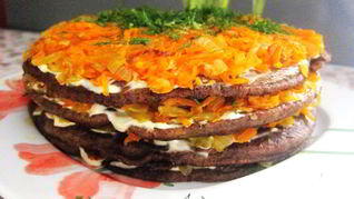 Закуска из моркови