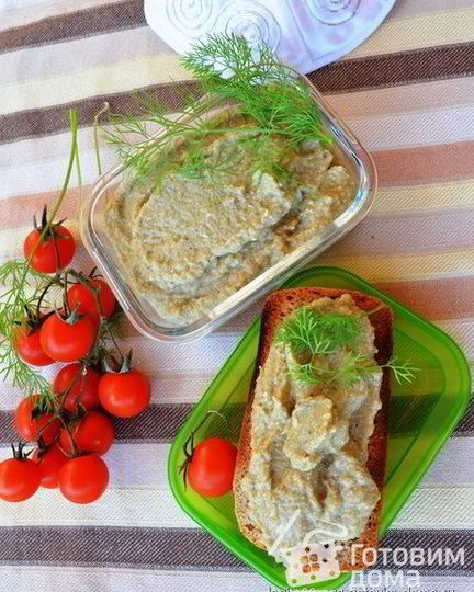 Рецепт еврейского паштета — баклажана с яйцом