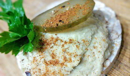 фасолевый паштет с грибами