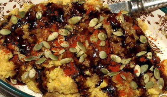 миндально-тыквенный паштет