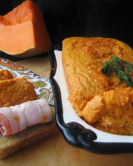 Рецепт нежнейшего паштета из тыквы