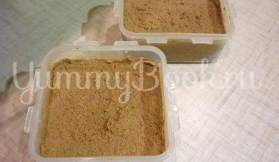 нежный паштет под апельсиновым желе