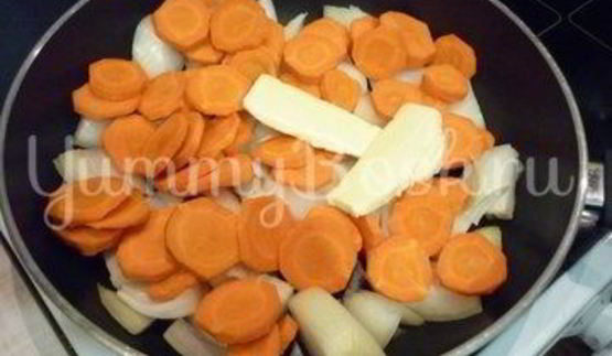 нежный паштет под апельсиновым желе