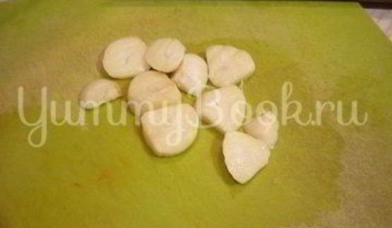 нежный паштет под апельсиновым желе