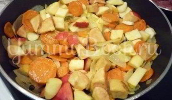 нежный паштет под апельсиновым желе