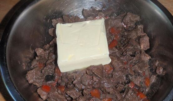 паштет из говяжьей печени