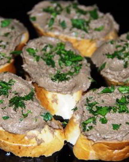 Рецепт паштета из кролика с черносливом