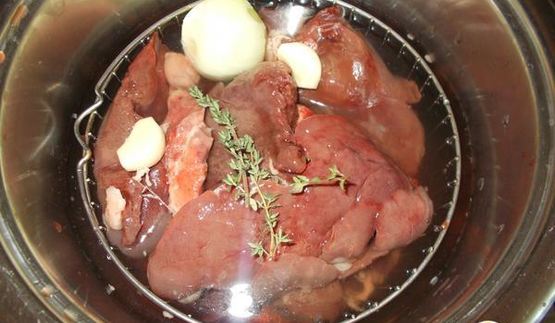 паштет из кролика с черносливом