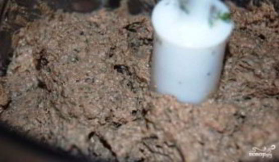 паштет из куриной печени с грибами