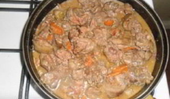 паштет из куриной печени с овощами