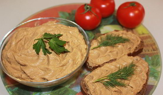 паштет из куриной печени