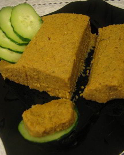 Рецепт паштета из нута и овощей