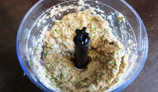 паштет из нута с вешенками и грецкими орехами