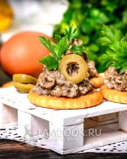 Рецепт паштета из оливок