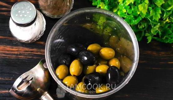 паштет из оливок