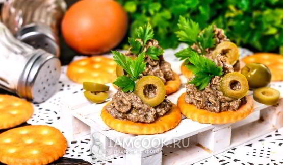 паштет из оливок