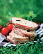 Паштет из свинины с оливками