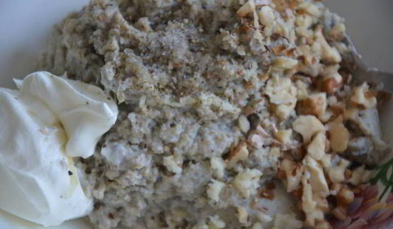 паштет из яиц и баклажанов