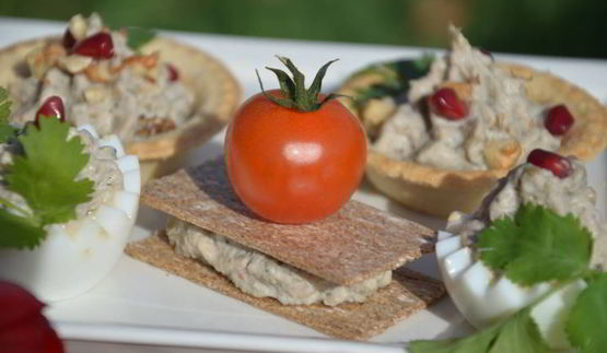 паштет из яиц и баклажанов