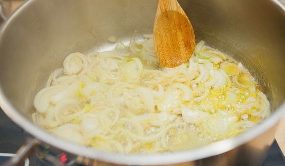 паштет куриный на гренках