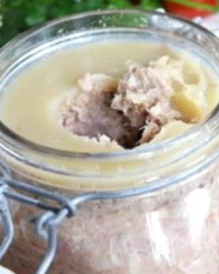 Рецепт паштета рийет из свинины