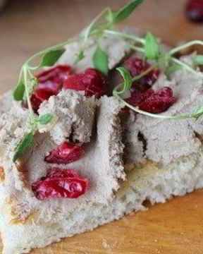 Паштет с печенью, грудкой и пармезаном