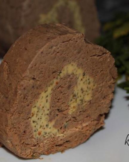 Рецепт печеночного паштета с травами