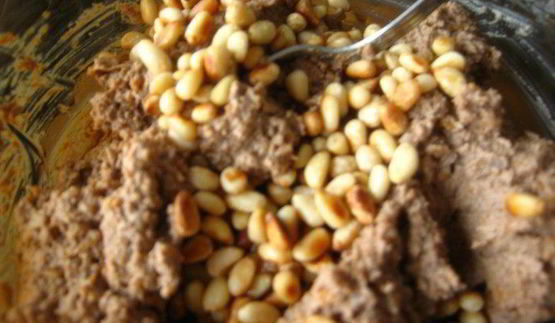 печеночный паштет с тыквой и апельсиновым соком